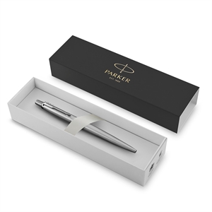 Parker Kugelschreiber Jotter Edelstahl CT M blaue Box